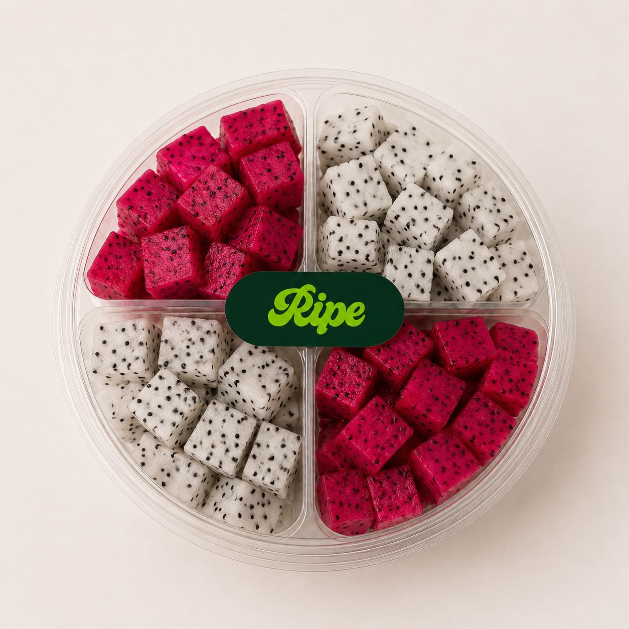 Cuts Box (2 White, 2 Red Dragonfruit)