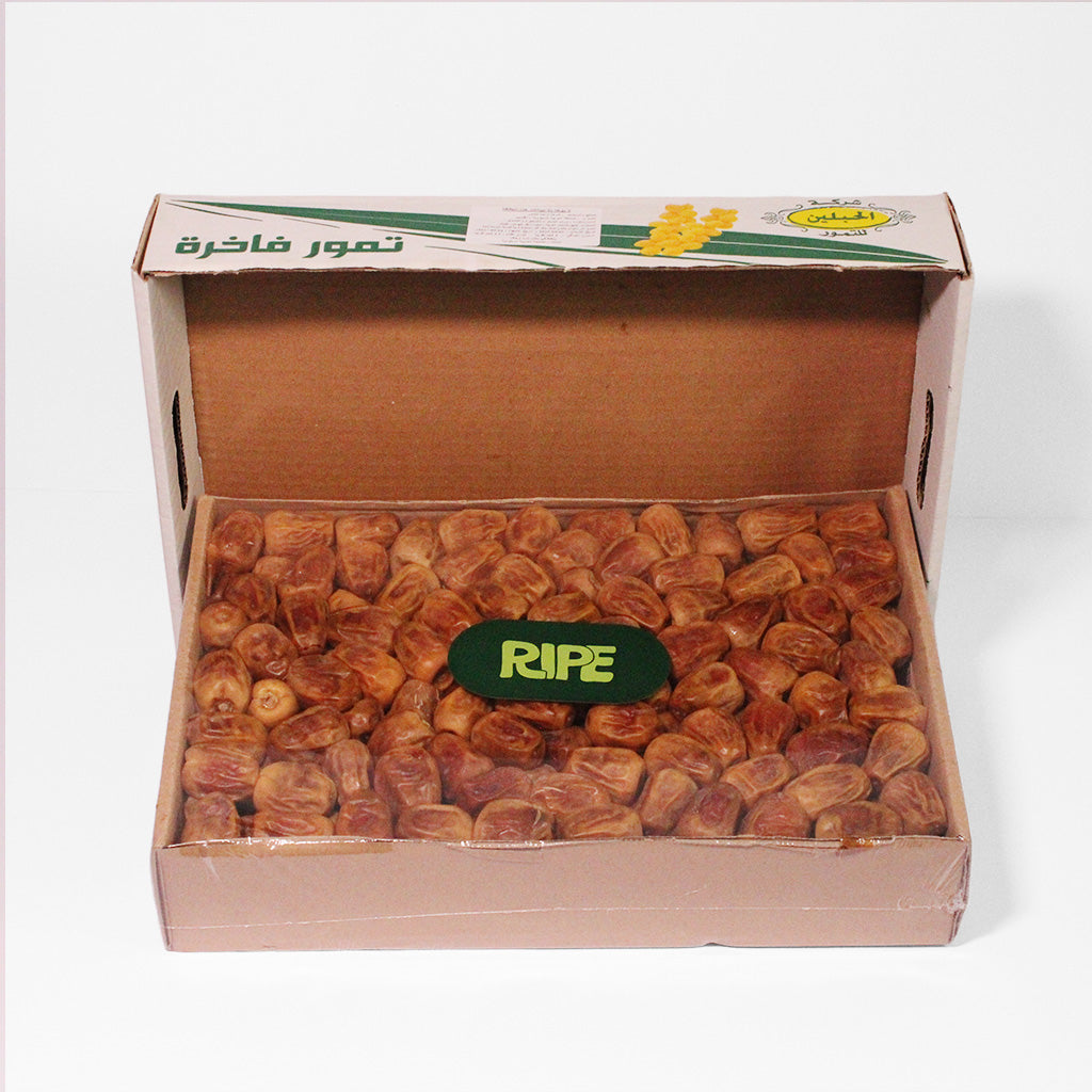 تمور القصيم السكري المفتل الملكي كرتونه (3 KG)